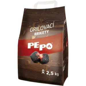 Brikety PE-PO grilovací 2,5kg Hit Sezóny