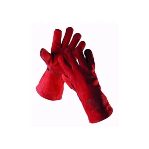 Rukavice SANDPIPER svá?e?ské hovězí ?típenka ?ervené Cenovy Hit