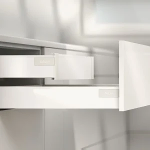 Značkový K-BLUM Antaro, zásuvka M 300mm/30kg, Blumotion/TOB, bílá, vrut