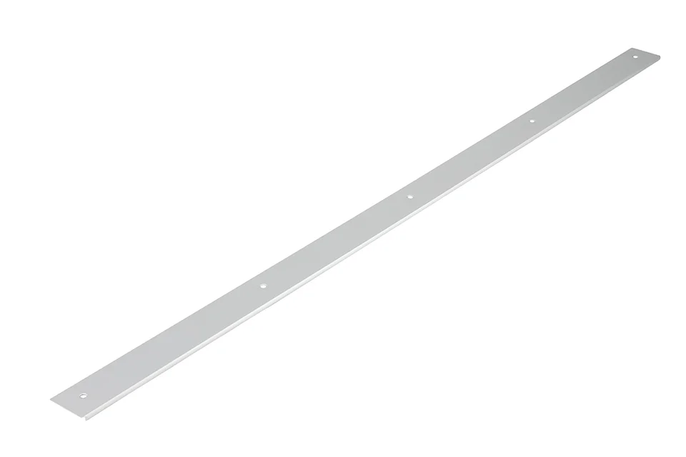 Značkový Ukončovací lišta pro pracovní desku 38mm "0" radius délka 900mm levá hliník