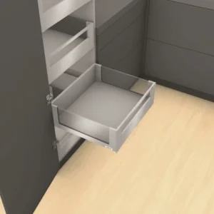 Zlevněný K-BLUM Legrabox, zásuvka C free 500mm/70kg, Blumotion/TOB, šedá, vnitřní, sklo