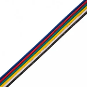 Zlevněný StrongLumio plochý RGBCCT kabel (šestilinka)