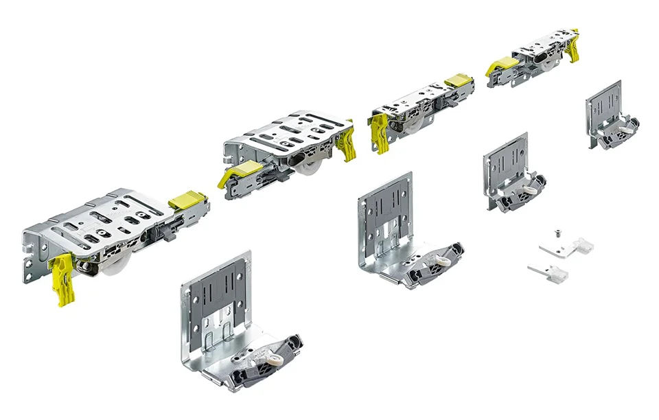 Zlevněný HETTICH 9275740 TopLine XL new STB 19 (17 mm), 40-50mm/100 kg 2 křídla