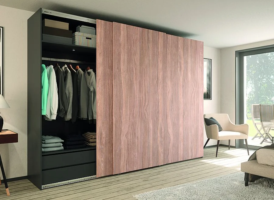 Zlevněný K-HETTICH TopLine L,3 dveře,tlumení C+O,4000mm,18-30mm,20-50 kg