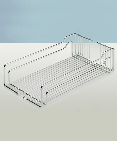 Značkový HETTICH 9080079 Dispenza celodrátěný koš 400 mm stříbrný
