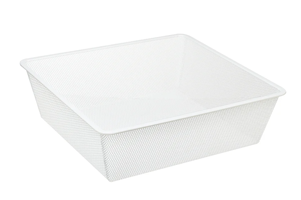 Zlevněný StrongWire koš Mesh Flex, 336x494x160mm, bílá
