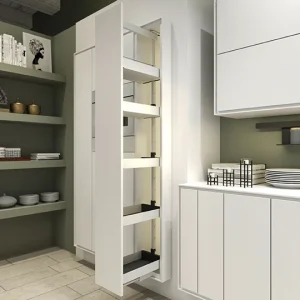 Značkový KES 054381 Dispensa, rám pro potravinovou skříň, 1200-1600mm, bílá