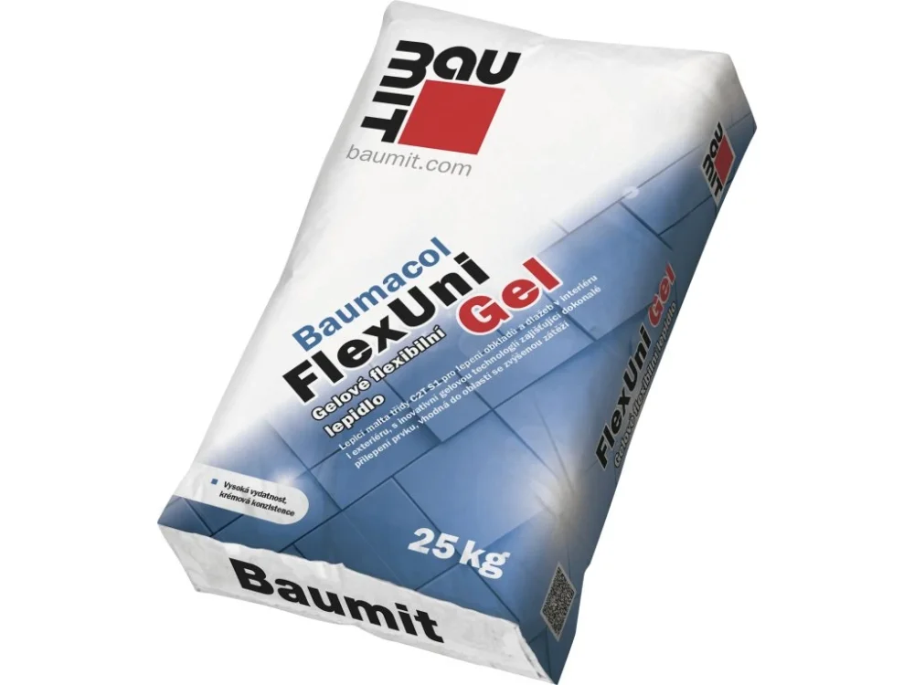 Doprava Zdarma Baumit Baumacol FlexUni Gel C2T S1 flexibilní lepicí malta 25 kg
