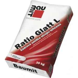 Zlevněný Baumit Ratio Glatt L strojní lehčená sádrová omítka 30 kg