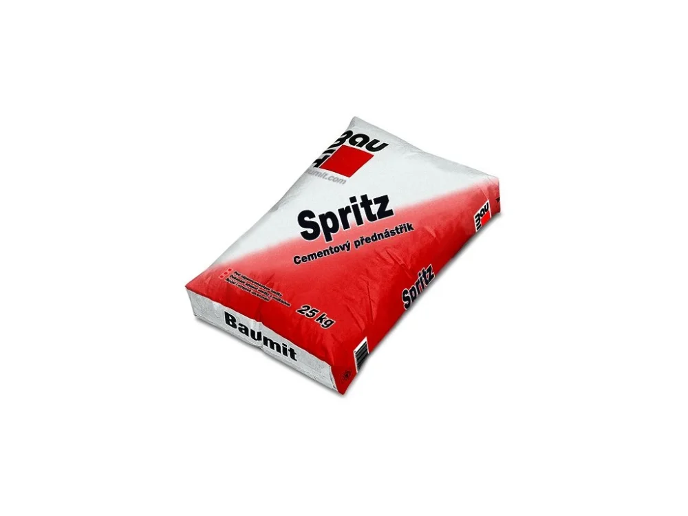 Značkový Baumit Spritz cementový přednástřik 2 mm 25 kg