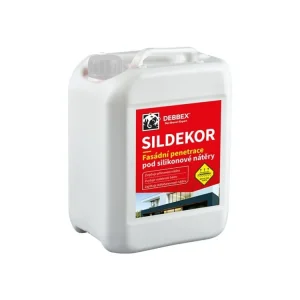 Zlevněný Fasádní penetrace SILDEKOR 5 l bílá