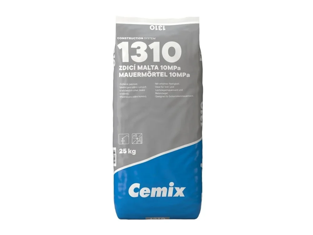 Zdicí malta Cemix 1310 - 10MPa 25 kg Nejlepší Volba
