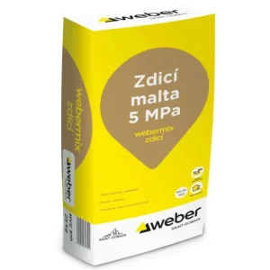 Zdicí malta Webermix zdicí 5 MPa 25 kg Cenově Výhodný