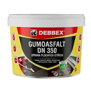 Zlevněný Gumoasfalt DN 350 na vodní bázi oprava plochých střech 5 kg