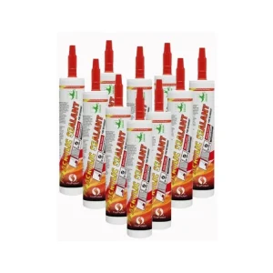 12x Akrylový protipožární tmel 280 ml bílý AKCE Super Cena