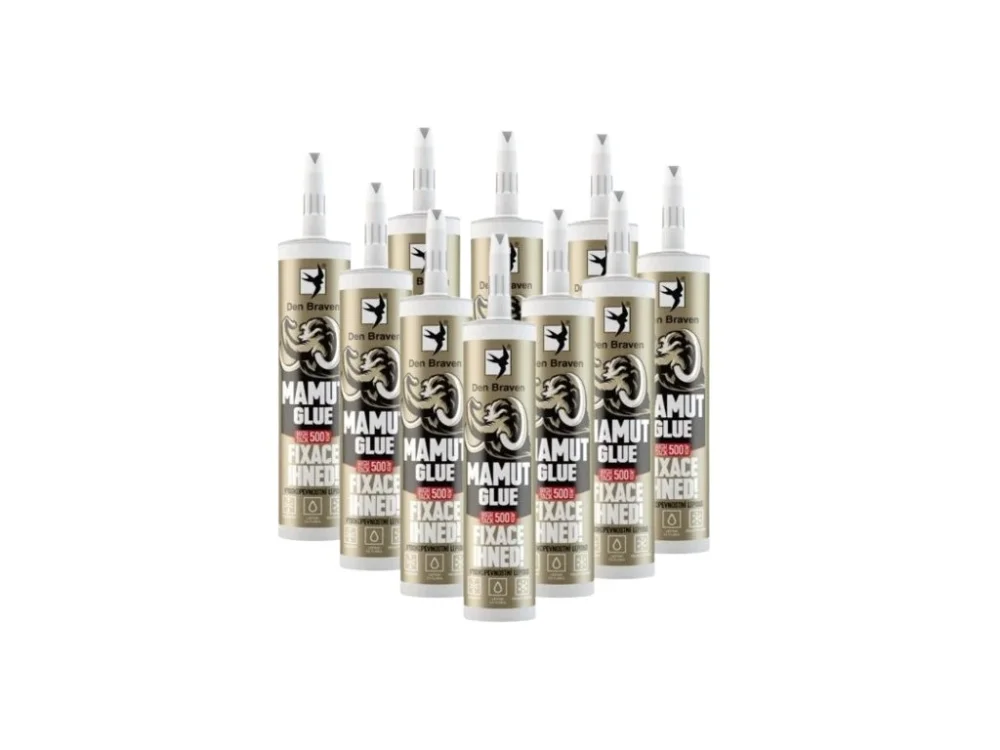 Zlevněný 12x MAMUT GLUE High Tack 290 ml bílé AKCE