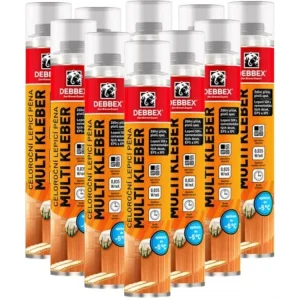 12x MULTI KLEBER pistolová pěna na cihly 750 ml AKCE Doprava Zdarma