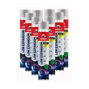 12x Nízkoexpanzní pěna Low Expanzion 750 ml pistolová AKCE Cenová Bomba