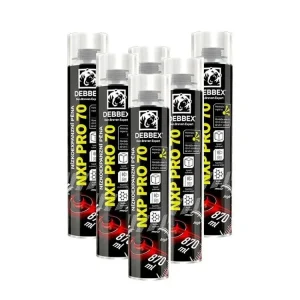 12x Nízkoexpanzní pěna NXP PRO 70 pistolová 870 ml AKCE Levný