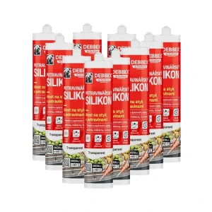 12x Potravinářský silikon 280 ml DEBBEX AKCE Víkendová Akce