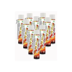 12x Protipožární pěna 750 ml trubičková růžová AKCE Originální