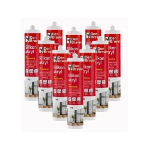 12x Silikon akryl 280 ml bílá AKCE Tovární Cena