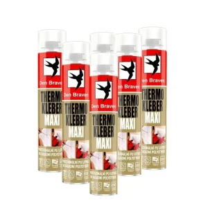 Značkový 12x THERMO KLEBER MAXI lepidlo na polystyren 870ml pistolová AKCE