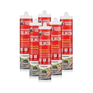 Zlevněný 6x Potravinářský silikon 280 ml DEBBEX AKCE