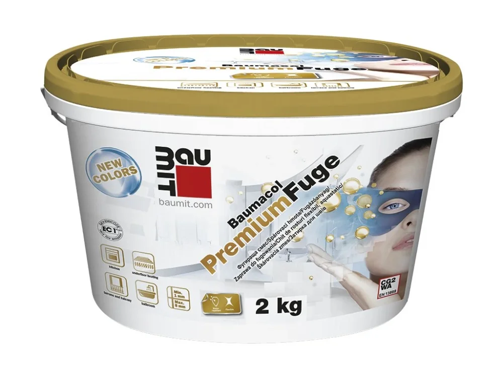 Zlevněný Baumit spárovací hmota Baumacol PremiumFuge 2 kg rubin