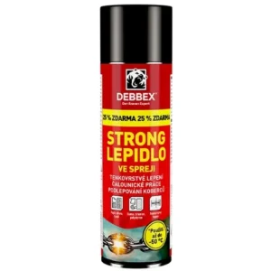 Zlevněný Lepidlo ve spreji STRONG DEBBEX 400ml + 100ml ZDARMA