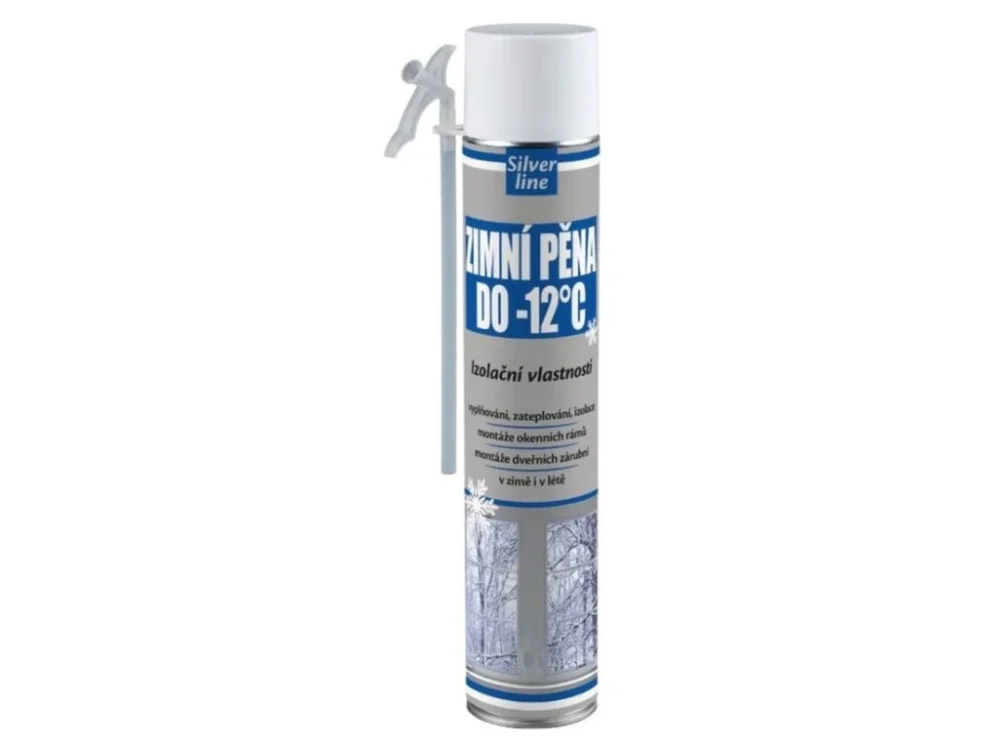 Zimní pěna trubičková do -12 °C Silver line 750 ml Aktuální
