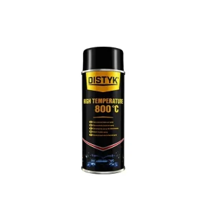Žáruvzdorný ochranný sprej High Temperature 800°C černý matný 400ml Tovární Cena