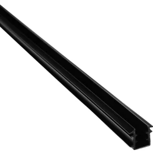 Polysan EASY BLACK U těsnění spodní na pevné sklo 6mm, 1000mm Výhodná Nabídka