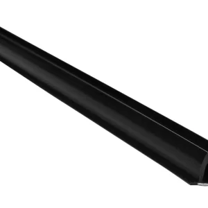 Nová Kolekce Polysan EASY BLACK set svislých těsnění pro pivotové dveře, 2000mm (2ks)