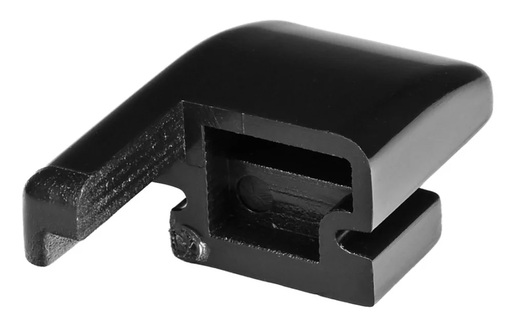 Polysan EASY BLACK úchyt pevného skla, pravý Značkový
