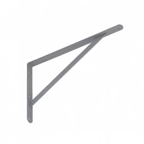 Zlevněný konzola pevná WSWP400 šedá, 400x250x4,0mm