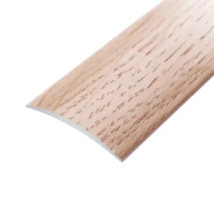 Značkový AP1 přechodová lišta samolepící, hliník + dýha lakovaná dub, 30 mm, 2,7 m