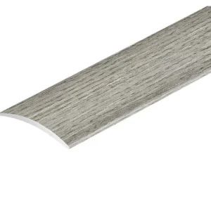 Zlevněný AP4 přechodová lišta samolepící, hliník + fólie dub grey, 30 mm, 2,7 m
