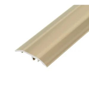 Značkový AP4/5 přechodová lišta DUAL FIX, hliník elox champagne, 37 mm, 1,8 m