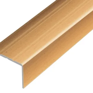 Zlevněný AP5 schodová lišta samolepící, hliník + fólie buk, 20 mm, 2,7 m