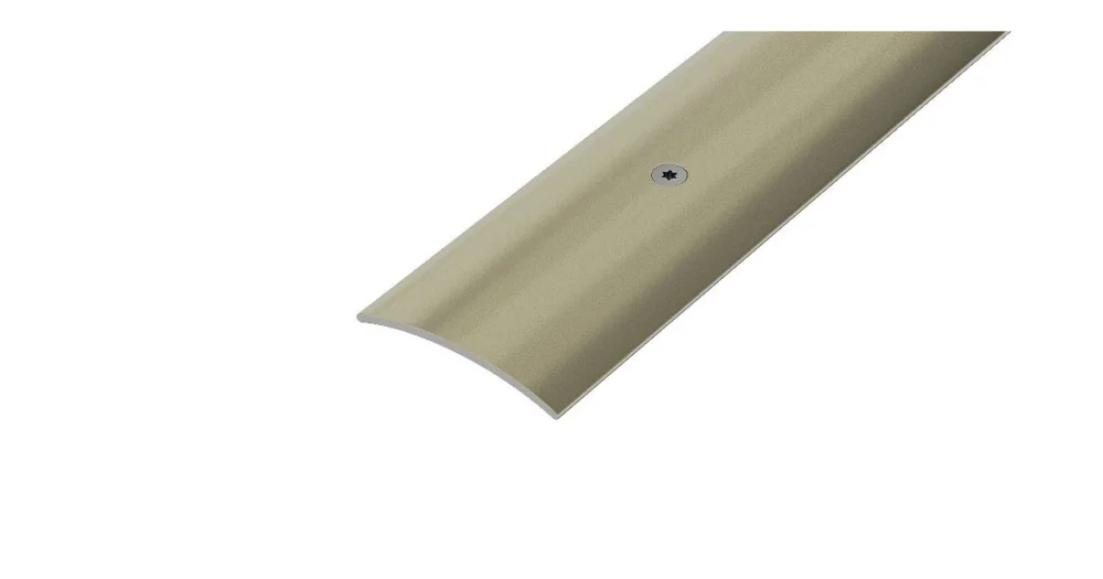 Zlevněný AP7 přechodová lišta vrtaná, hliník elox titan, 30 mm, 2,7 m