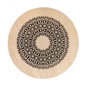 Podlo?ka pod hrnec d?evo MANDALA pr. 20 cm Jen Po Omezenou Doba