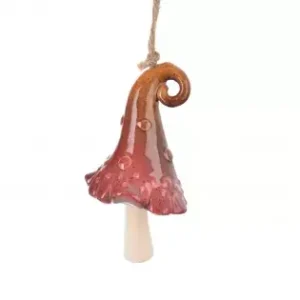 Zvonek ker. klobouk ?erveny 10x8x10 cm Tovární Cena