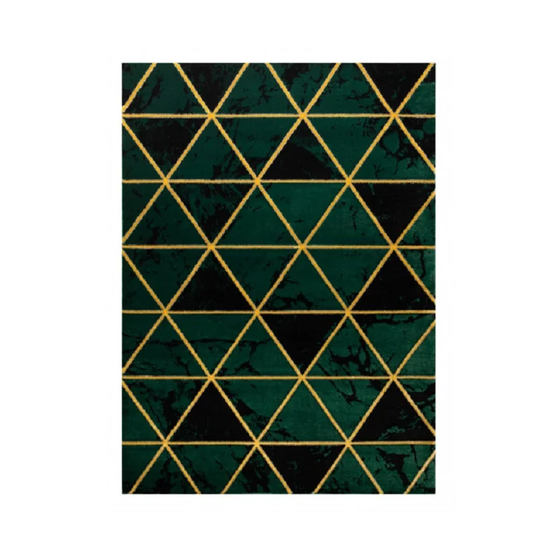 Značkový Kusový koberec Emerald 1020 green and gold