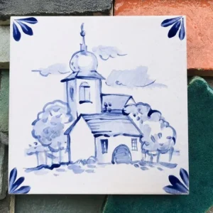 Zlevněný Da Vinci Rako Color One Kostelík Majolika obklady 15x15 lesk M