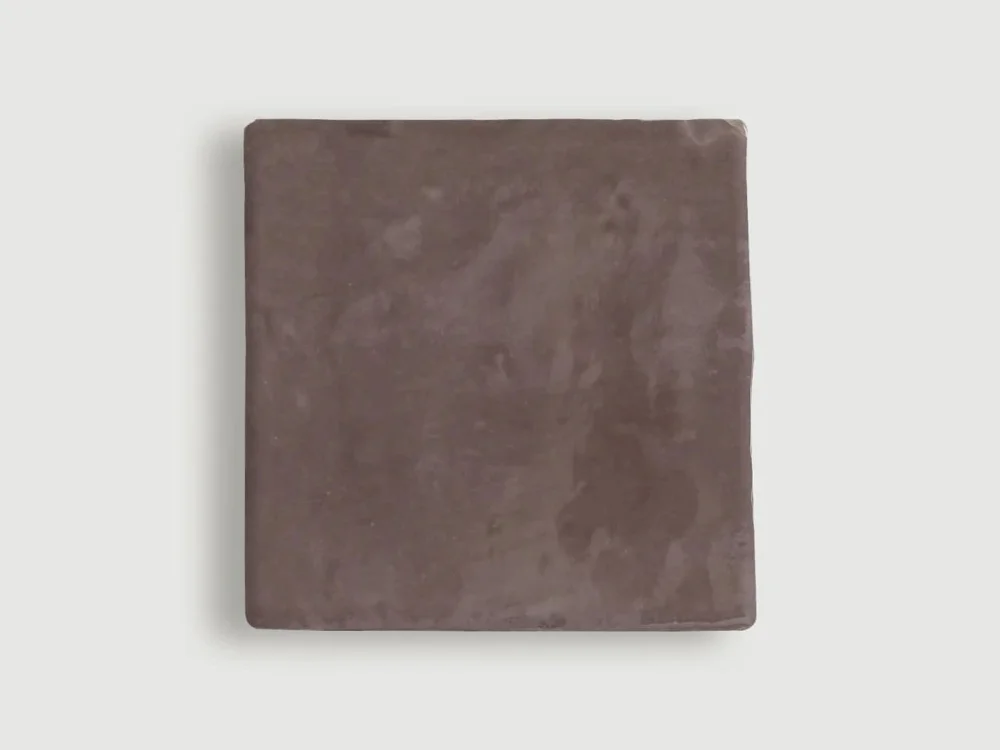 Zlevněný Provenza Marron jednobarevné obklady handmade 10x10 lesk