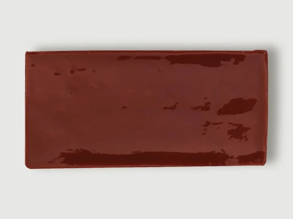 Zlevněný Cevica Antic Marron hnědé obklady handmade 7,5x15 lesk