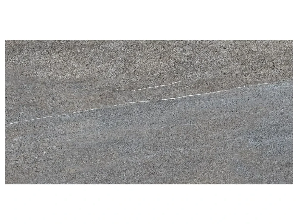 Značkový RAKO Quarzit DAKSR738 dlaždice slinutá tmavě šedá 30x60 cm bal=1,26m2