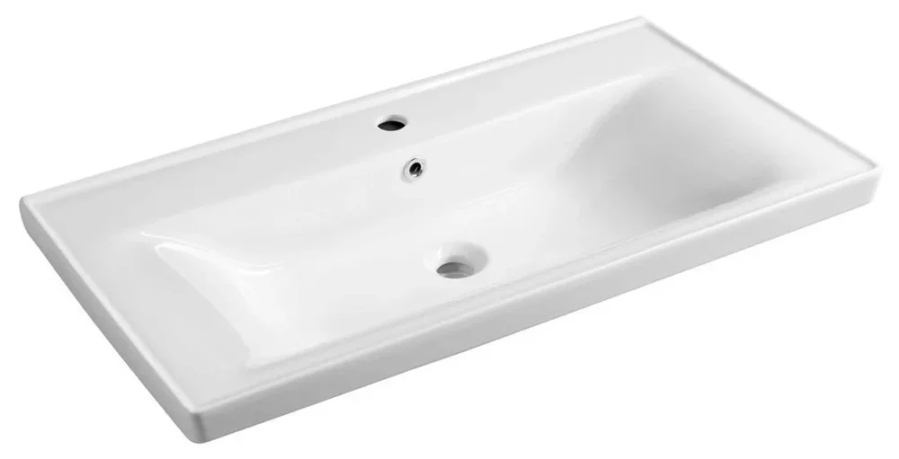 Aqualine Sava 90 Keramické Umyvadlo Nábytkové 90x46cm, Bílá Super Cena