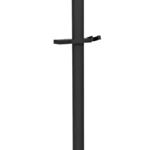 Zlevněný Sapho Sprchová Tyč, Posuvný Držák, Hranatá, 700 Mm, černá Mat
